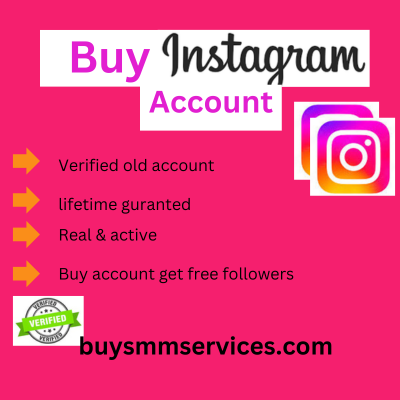 Buy Instagram Account | 100% verified, old ,aged, cheap