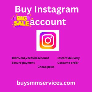 Buy Instagram account with followers | 100% real Old & verified account