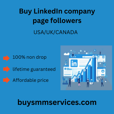 Buy LinkedIn company page followers