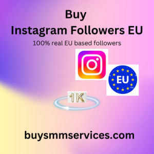 Buy Instagram followers EU | 100% Real EU based