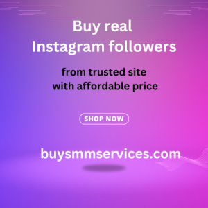 Buy real Instagram followers