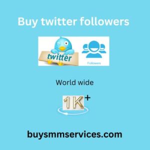 Buy twitter followers from old account | 100% real, active